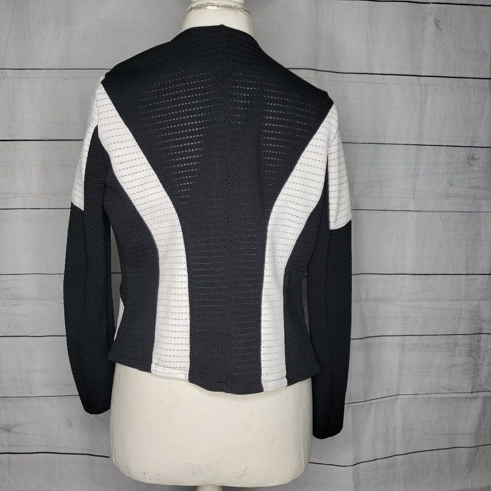 Poetry black white jacket medium - Picture 2 of 6